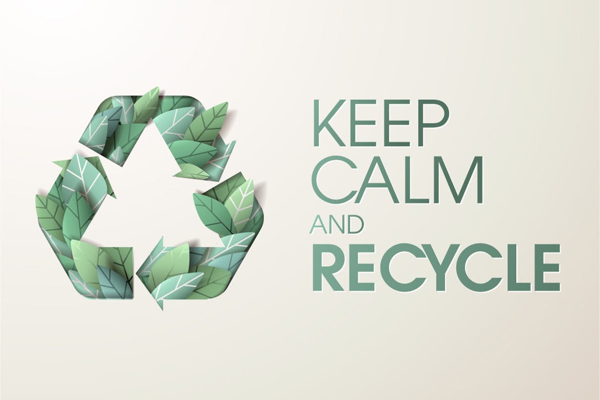 大自然绿色主题网站Banner广告概念素材库精选设计素材v5 Nature web banner concept design插图