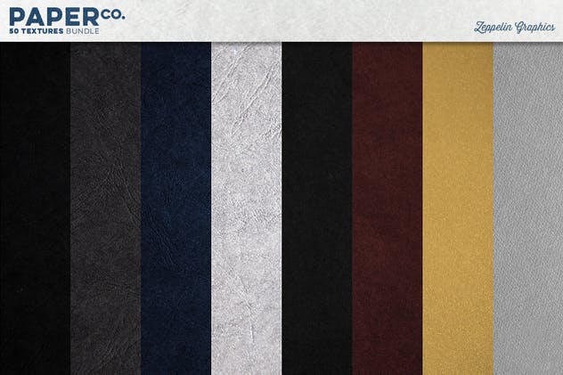 50款各种材质纸张纹理素材 50 Paper Textures Set插图(2)