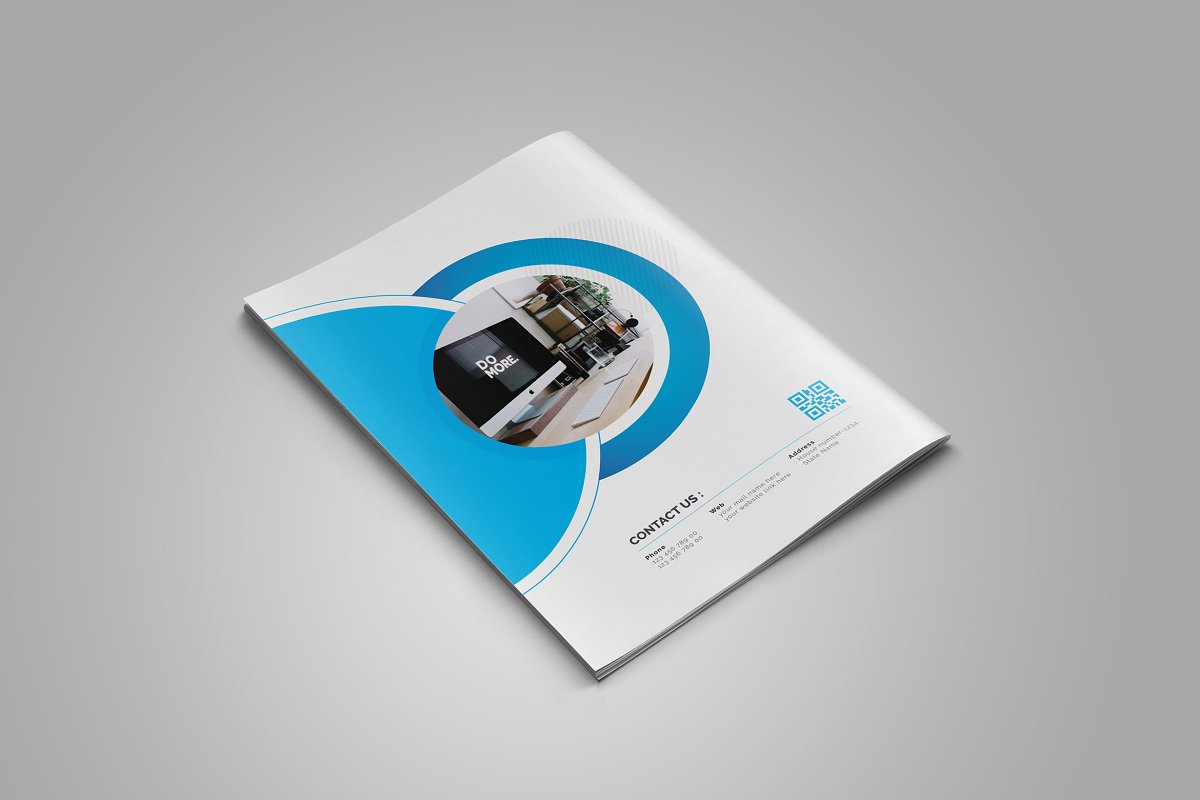 创意极简主义业务宣传手册设计插图(8)