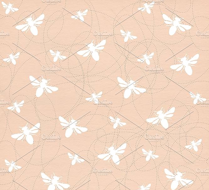 一组柔和温暖的水彩画背景纹理  Somerset Sunset Gold & Watercolors插图(1)