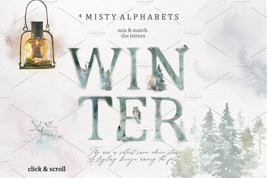 梦幻仙女水彩手绘插画素材合集[3GB] Dream – Fairy Watercolor Collection插图(5)