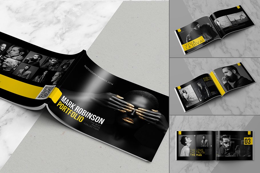 20款创意画册企业文宣手册模板 Big Bundle – 20 Creative Brochures插图(10)