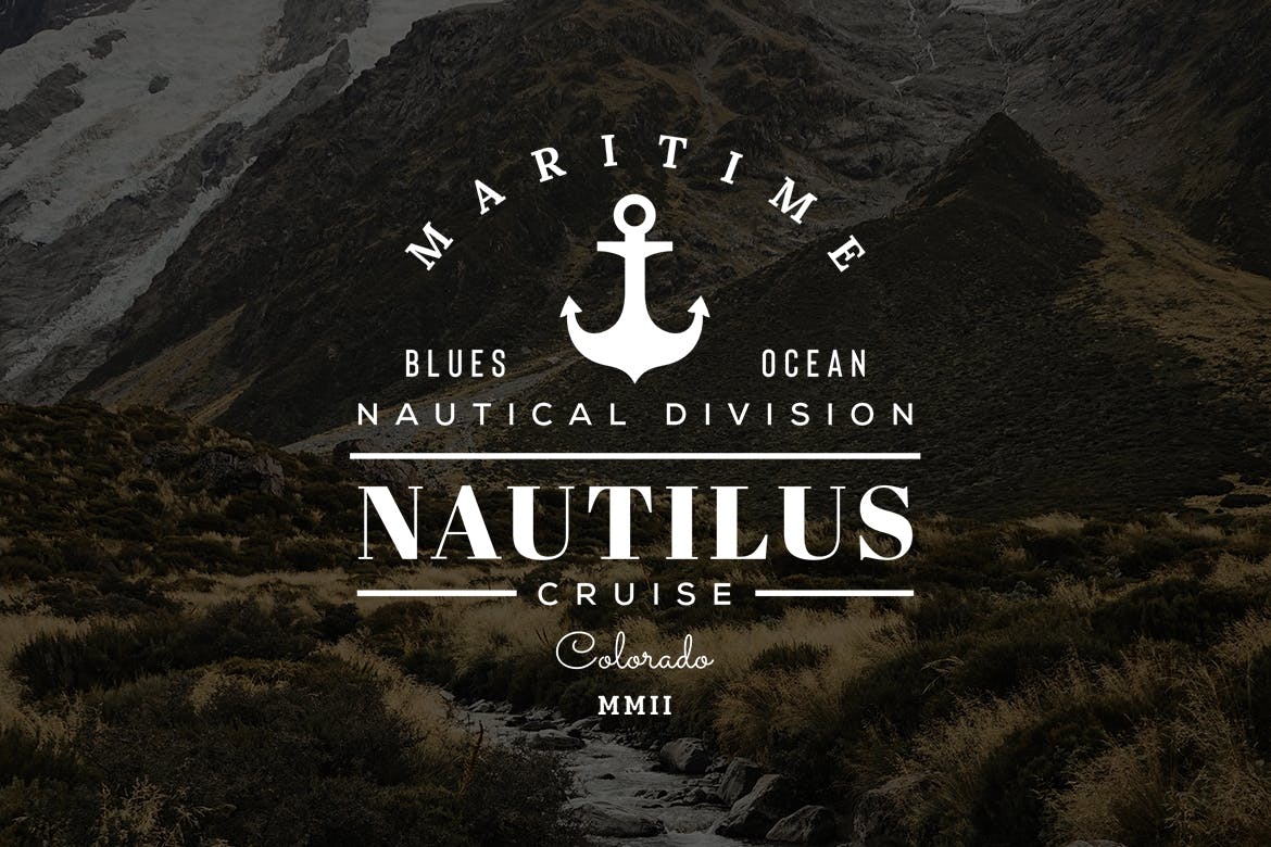 欧美复古设计风格品牌素材库精选LOGO商标模板v25 Vintage Logo & Badge Vol. 25插图(1)