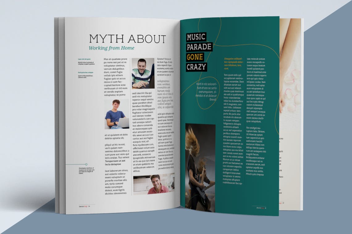 时尚高端多用途的高品质时尚杂志画册宣传册楼书设计模板（indd）插图(9)