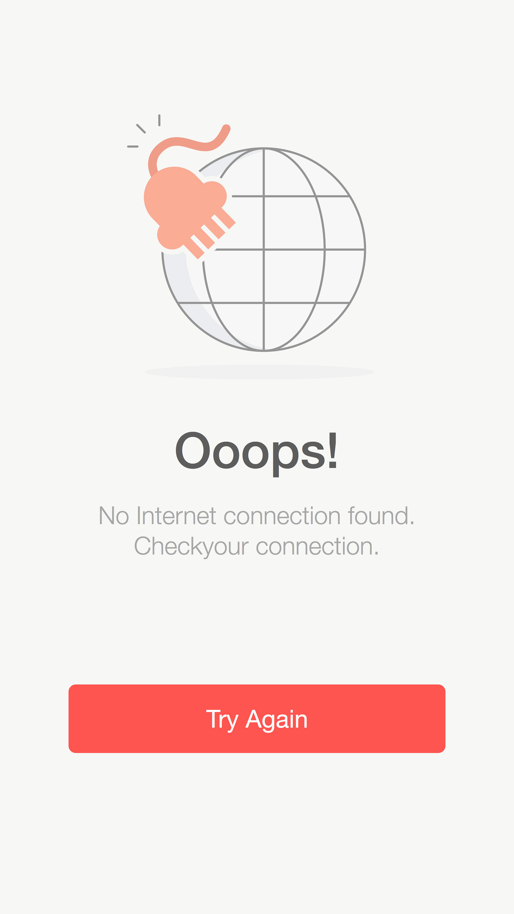 No Internet