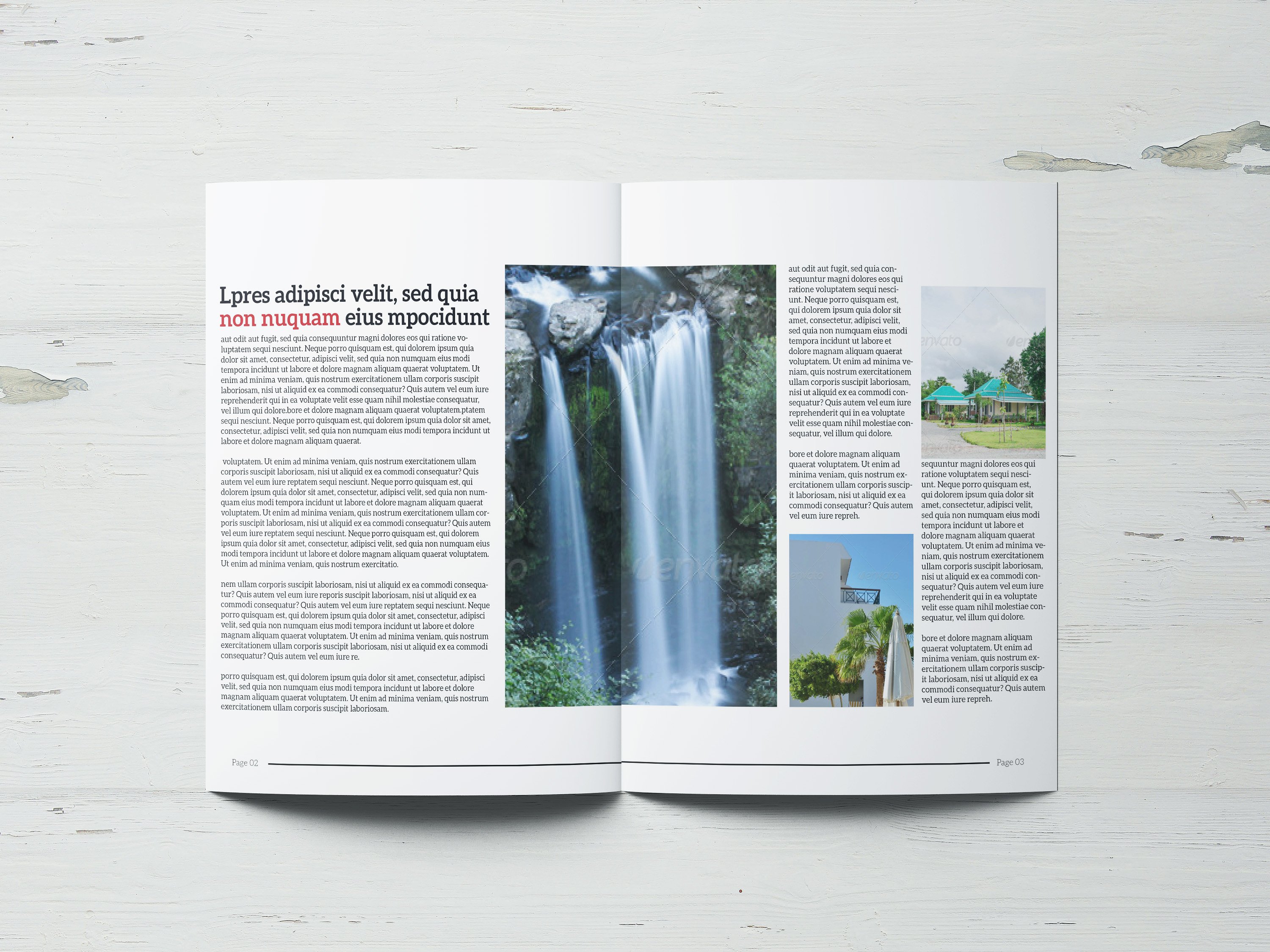 14页旅游类杂志模板Travel Magazine下载[indd]插图(5)