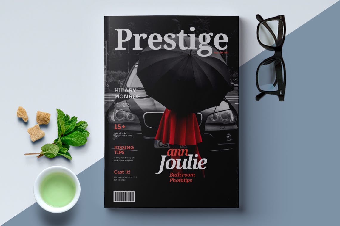 时尚高端多用途的高品质时尚杂志画册宣传册楼书设计模板（indd）插图