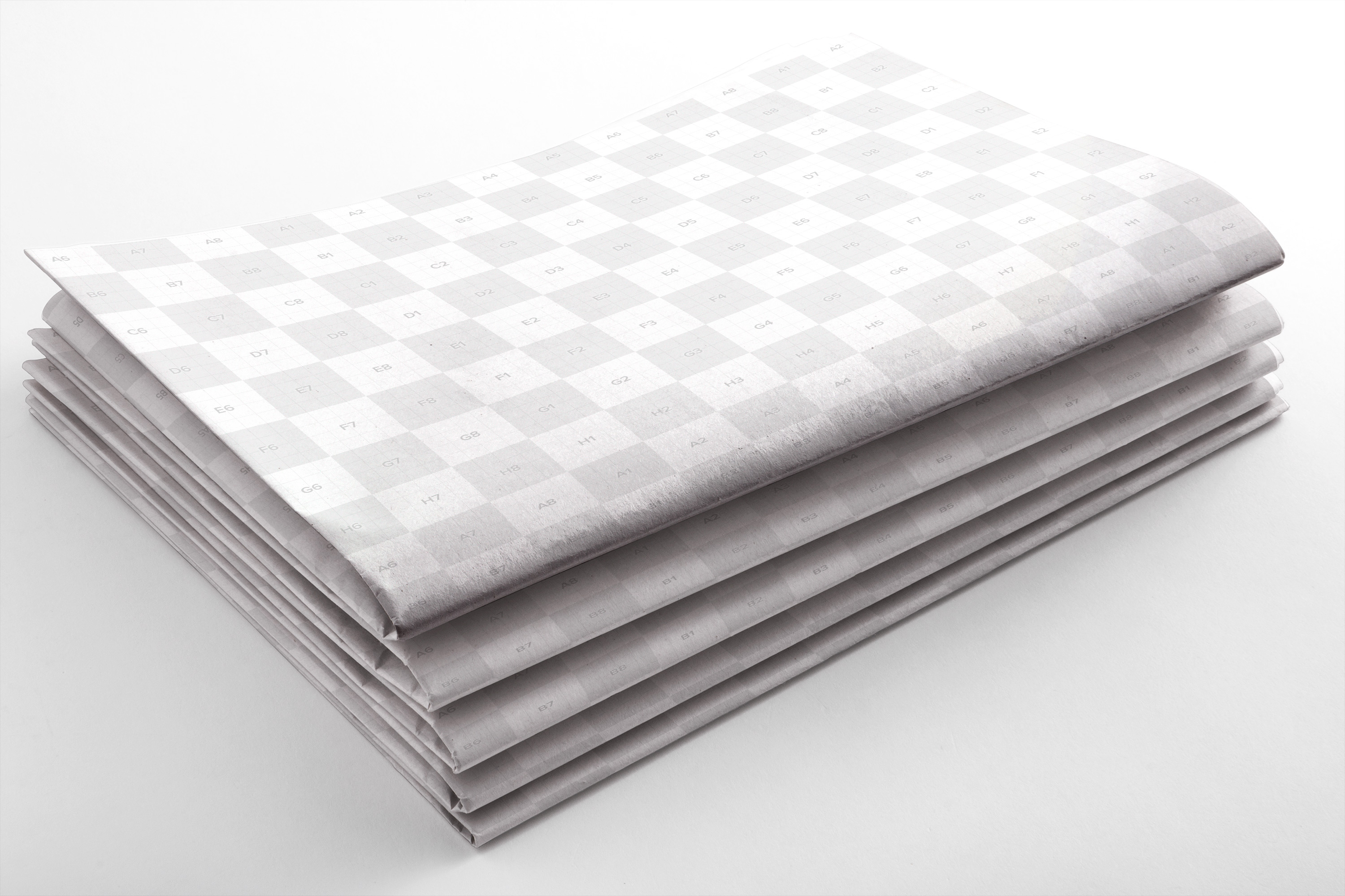 报纸版面设计局部效果预览图样机04 Newspaper PSD Mockup 04插图(1)