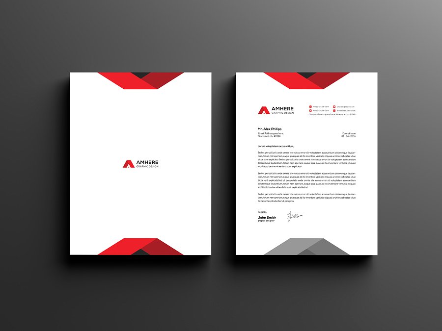 时尚简约的企业形象包装模板下载[ai,eps]插图(6)