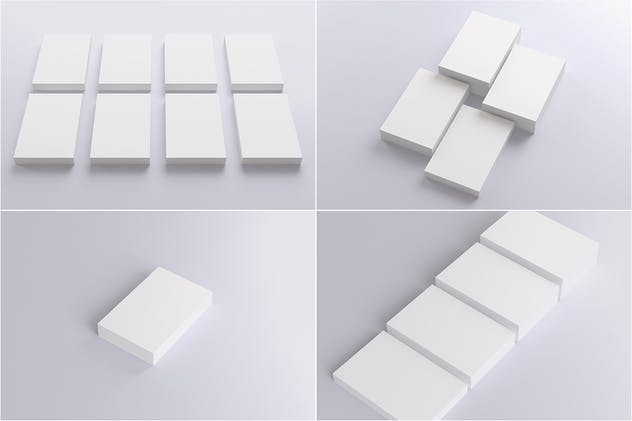 UK尺寸规格企业名片设计效果图素材库精选 UK Business Cards Mock-up’s [85×55 mm]插图(9)