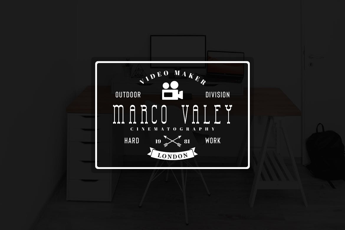 欧美复古设计风格品牌素材库精选LOGO商标模板v12 Vintage Logo & Badge Vol. 12插图(4)