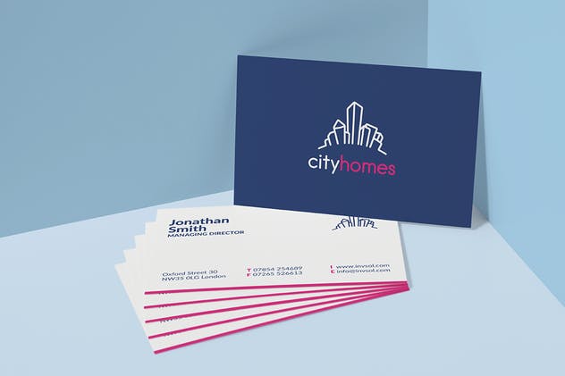 品牌VI设计办公文具印刷效果预览图素材库精选v2 Branding / Identity Mock-up插图(4)