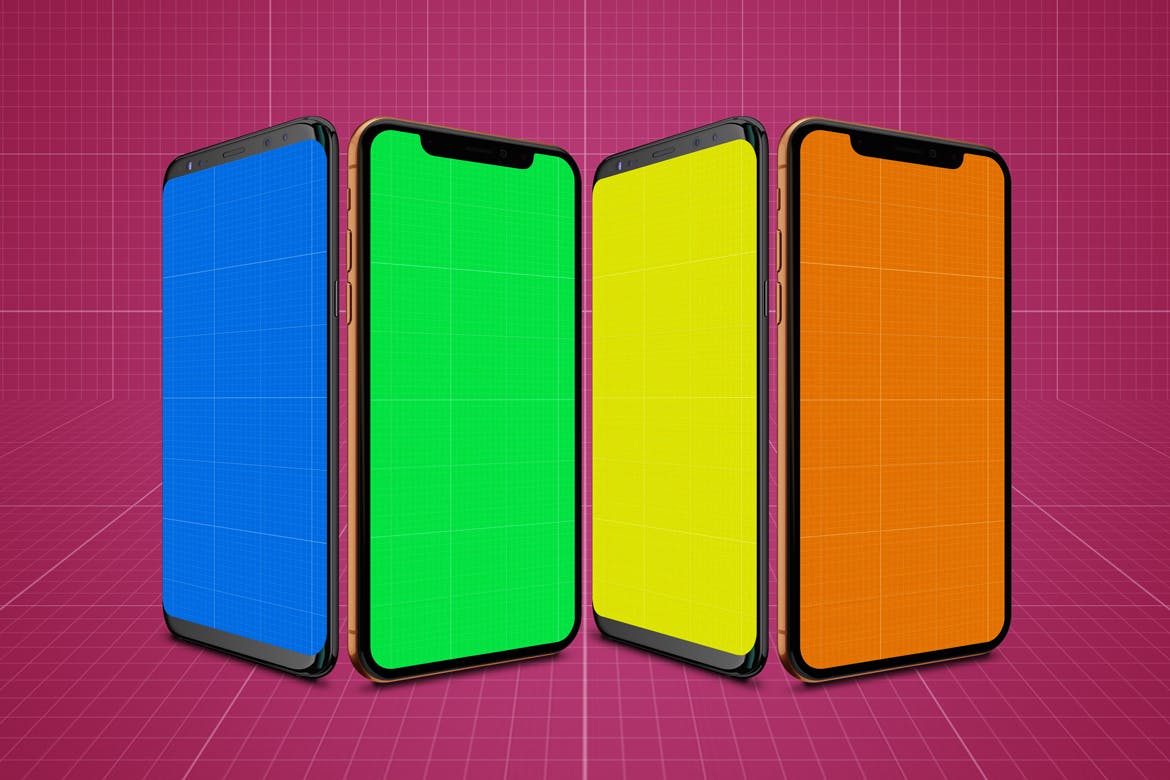 Android/iOS平台APP应用UI设计效果图样机v3 Android & iOS Mockup V.3插图(10)