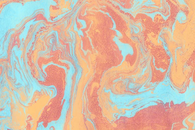 大理石混合颜料水彩纹理套装V4 Marble Ink Textures 4插图(13)