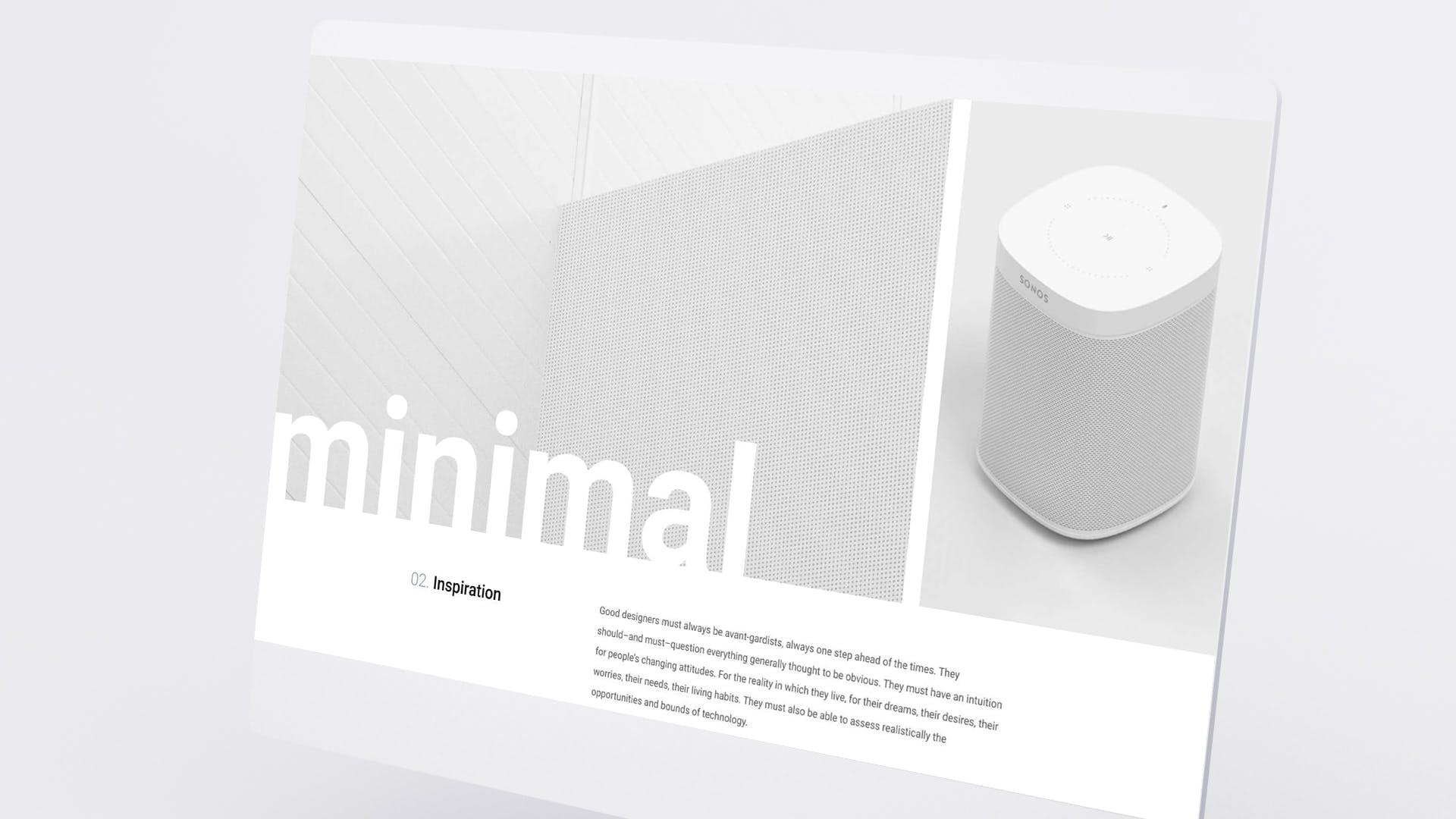 网站UI界面设计效果图预览白色iMac电脑样机模板 White iMac Mockup插图(9)