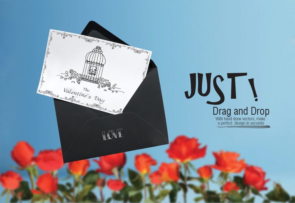 浪漫爱情(情人节)玫瑰花素材大合集1.6G[psd,eps,png]插图(12)