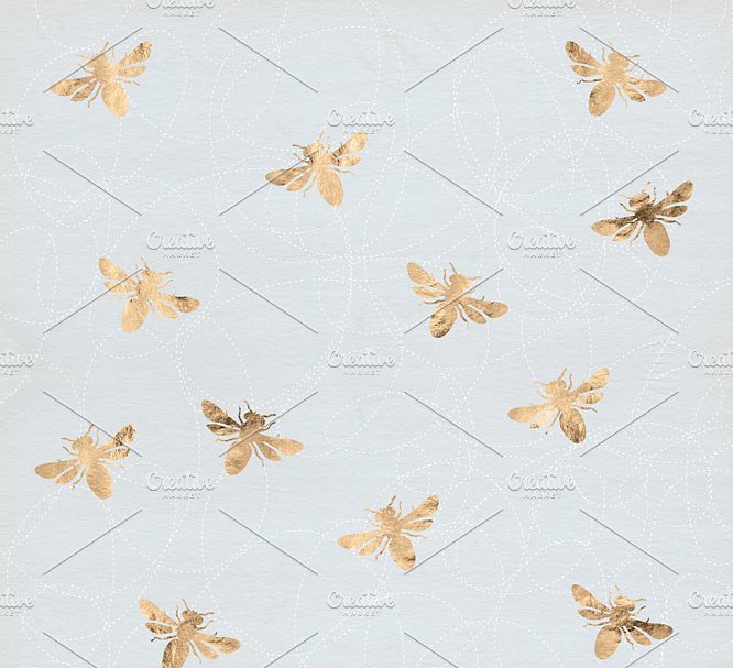 新鲜优雅奢侈金箔纹理 Parisian Textures & Gold Foil: Fresh插图(1)