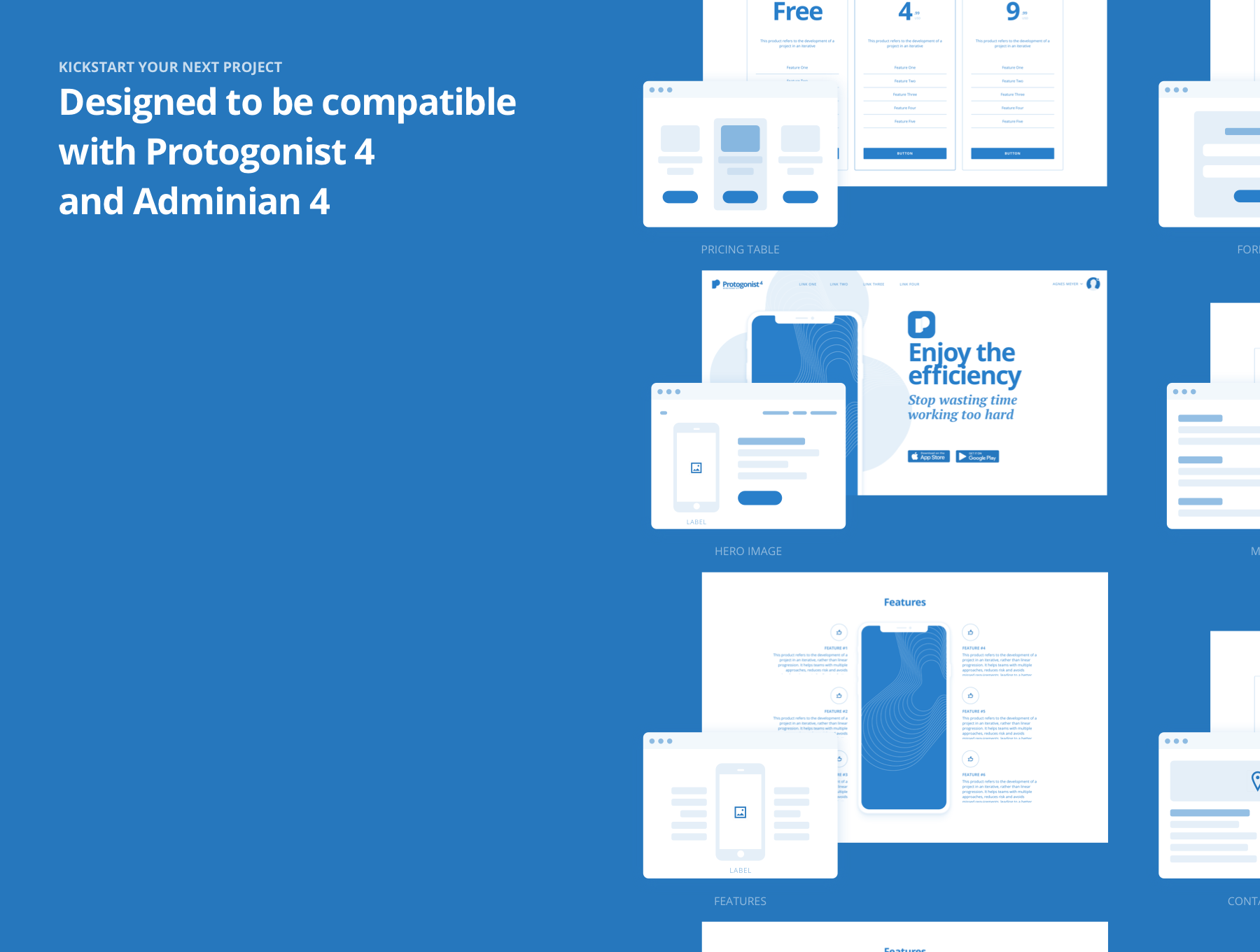 素材库下午茶：129个原型结构Web流程图集[XD,Fig,Sketch]插图(3)