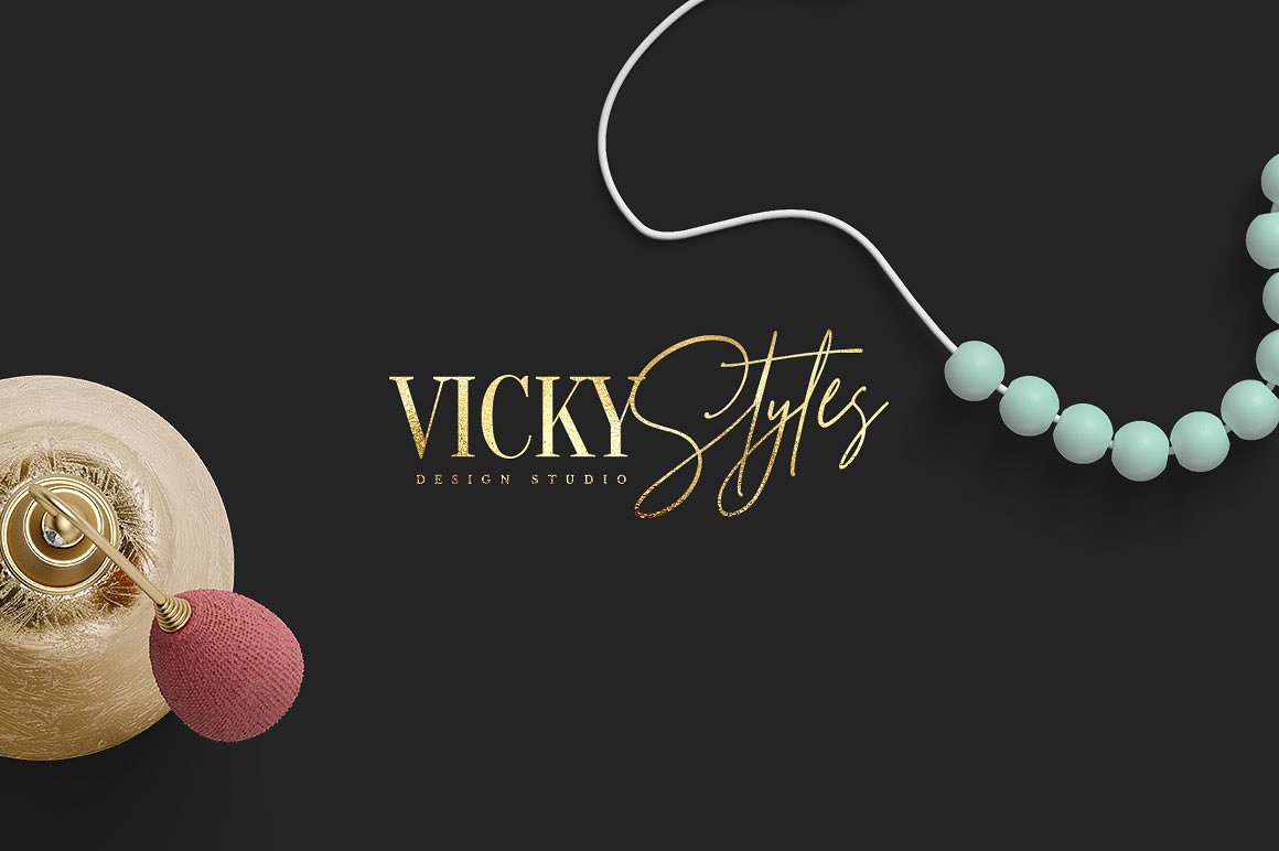 50款女性奢华品牌Logo模板 50 Feminine Luxury Logos插图(10)