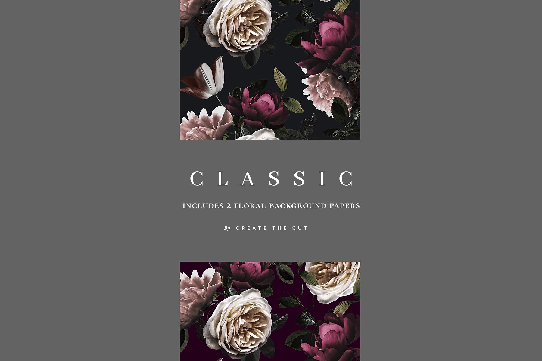 浪漫风格手绘玫瑰花素材 Romantic Clip Art Set – Classic插图(5)