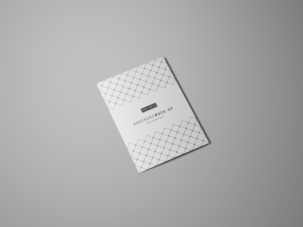 智能三折页广告小册子样机插图(5)