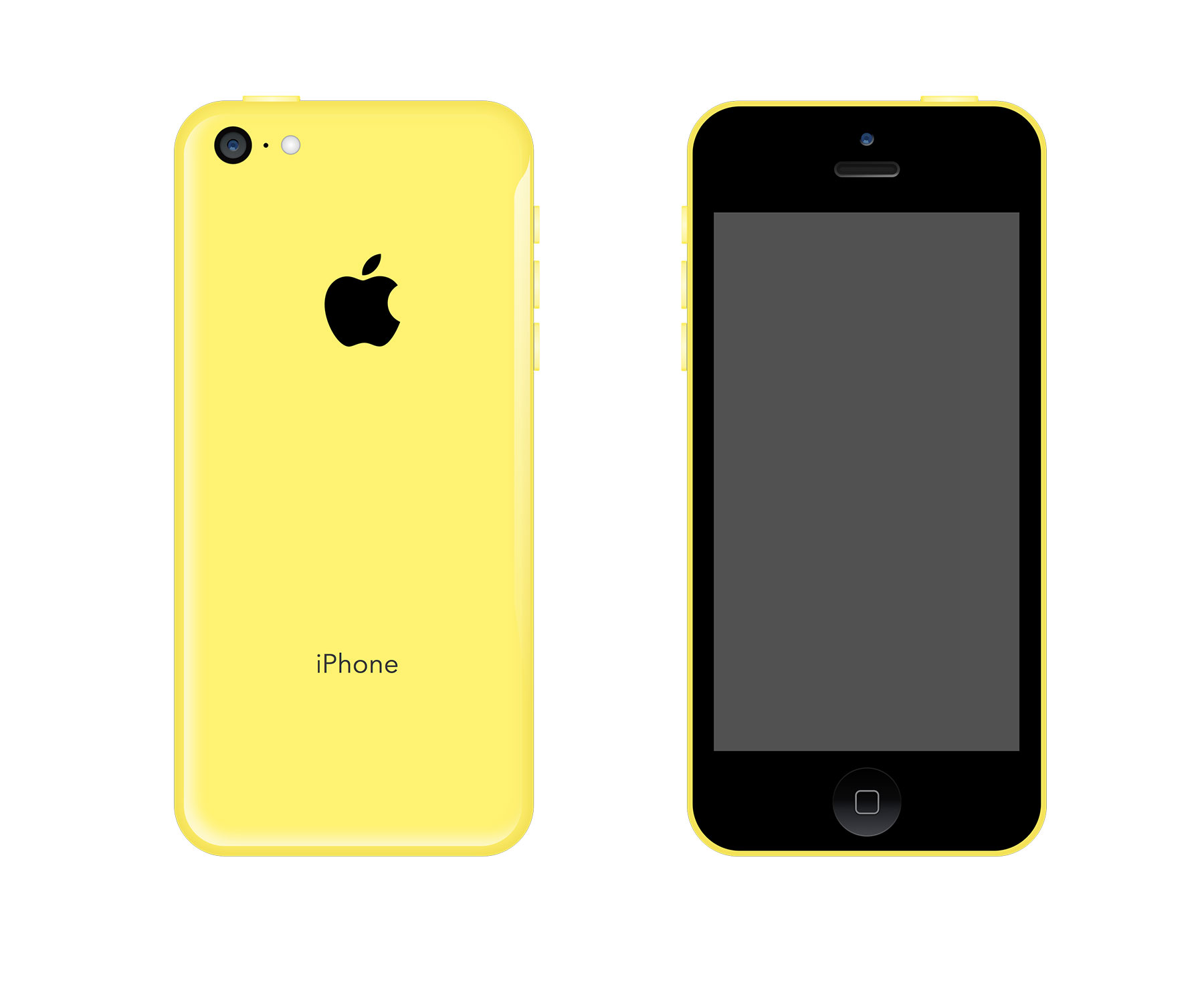 iPhone 5C Mockup