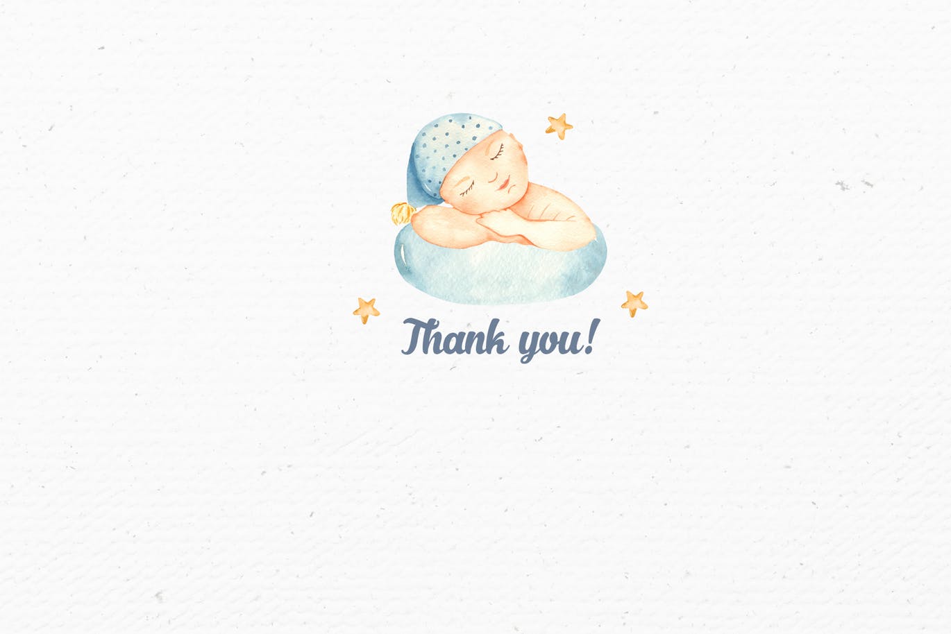 男新生儿婴儿水彩手绘矢量剪贴画/卡片/无缝图案背景素材 It’s a boy watercolor clipart, cards, patterns插图(8)