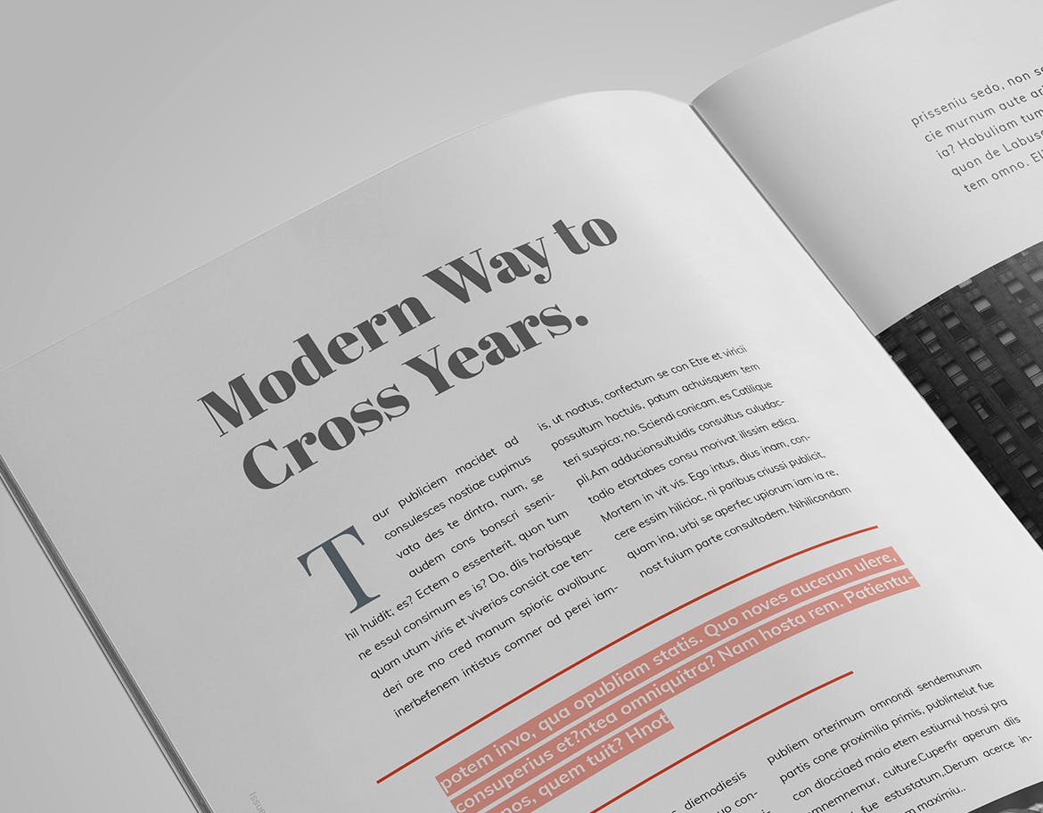 通用性现代版式设计时尚杂志设计模板 Indesign Magazine Template插图(8)