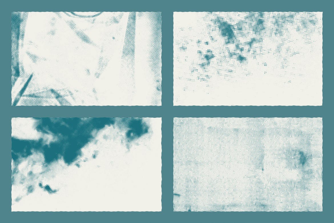 10款半色调圆点纹理矢量素材库精选背景 Halftone Dots Texture Pack Background插图(1)