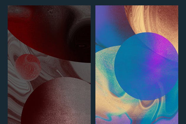 18组神秘宇宙抽象空间背景纹理 18 Abstract Space Backgrounds插图(10)