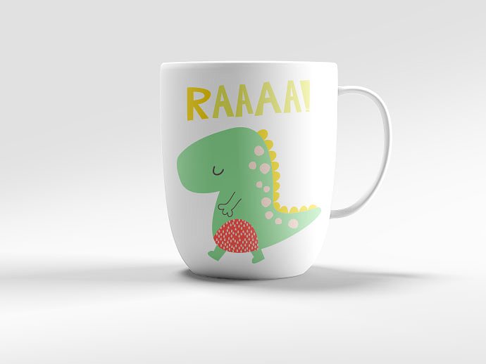 卡通恐龙剪贴画 Hello Dino Cliparts插图(1)