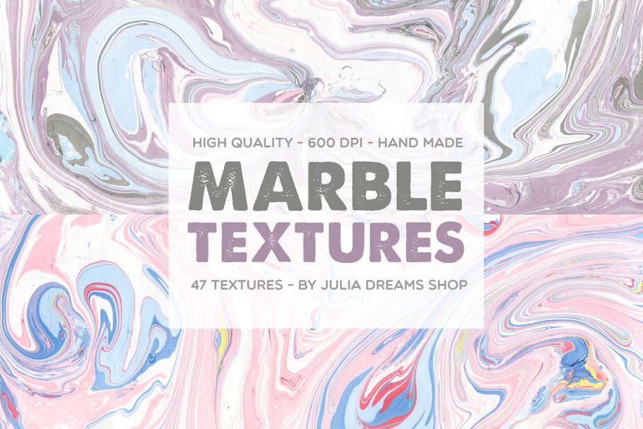 手工制作大理石纹理合集 Marble Textures Pro插图