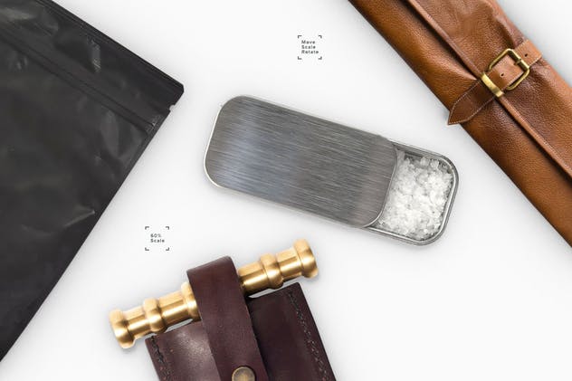 厨房必需品巨无霸场景样机模板 Hero Kitchen Essentials Mockup Creator插图(5)