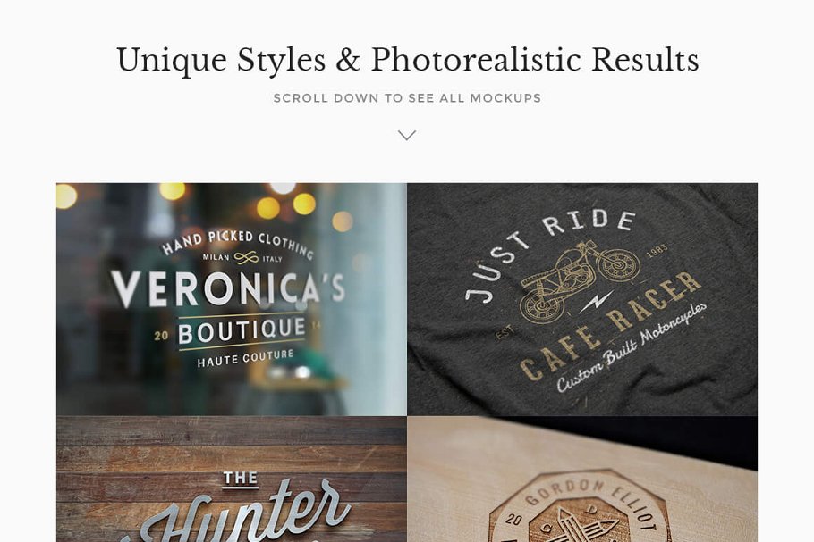 50+ Logo样机&模板合集[2.32GB] 50 Logo Mock-ups + 50 Logo Templates插图(1)