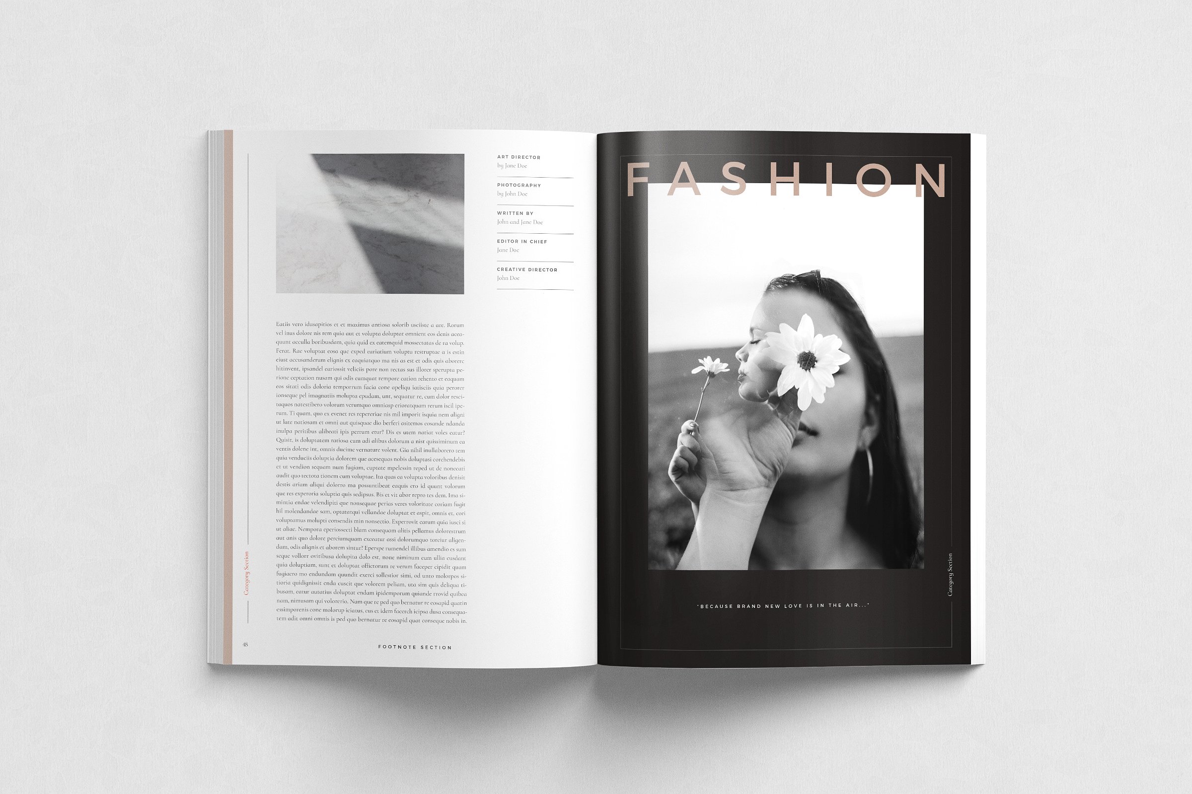 简约时尚摄影产品杂志模板 San Francisco Magazine插图(3)