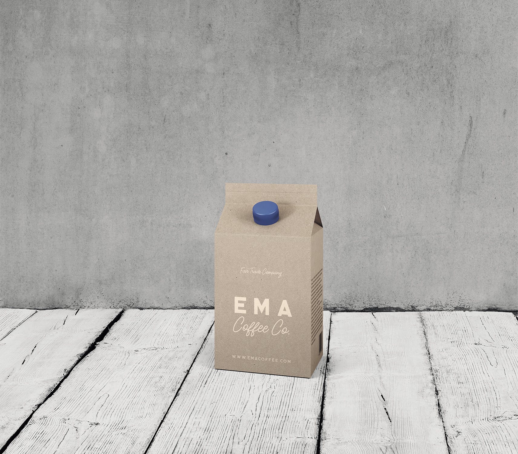 6个牛奶/咖啡/果汁纸盒包装素材库精选v1 6 Milk Coffee Juice Carton Packaging Mockups1插图(6)