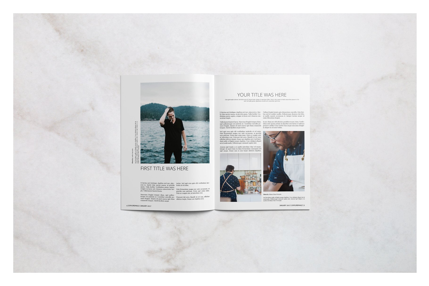 旅行主题杂志模板 Exploremagz Magazine插图(1)