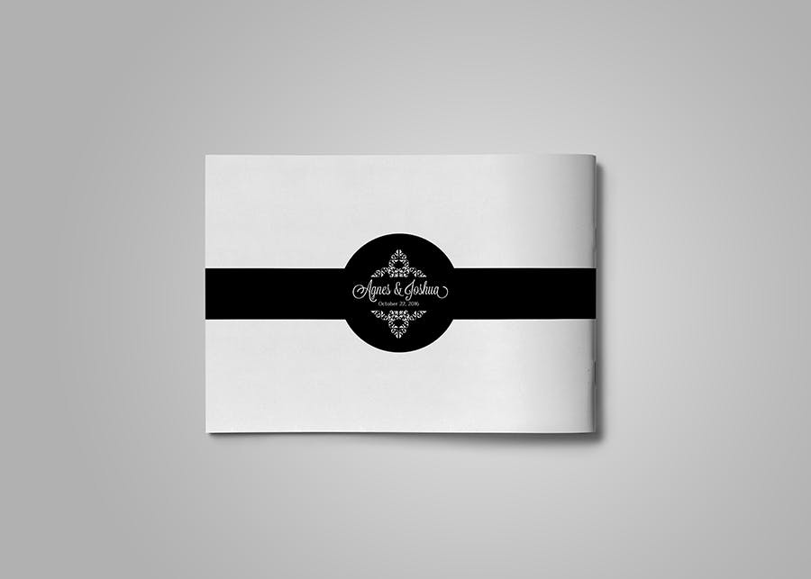 现代时尚简约风格婚纱照画册设计模板 Wedding Photo Album插图(14)