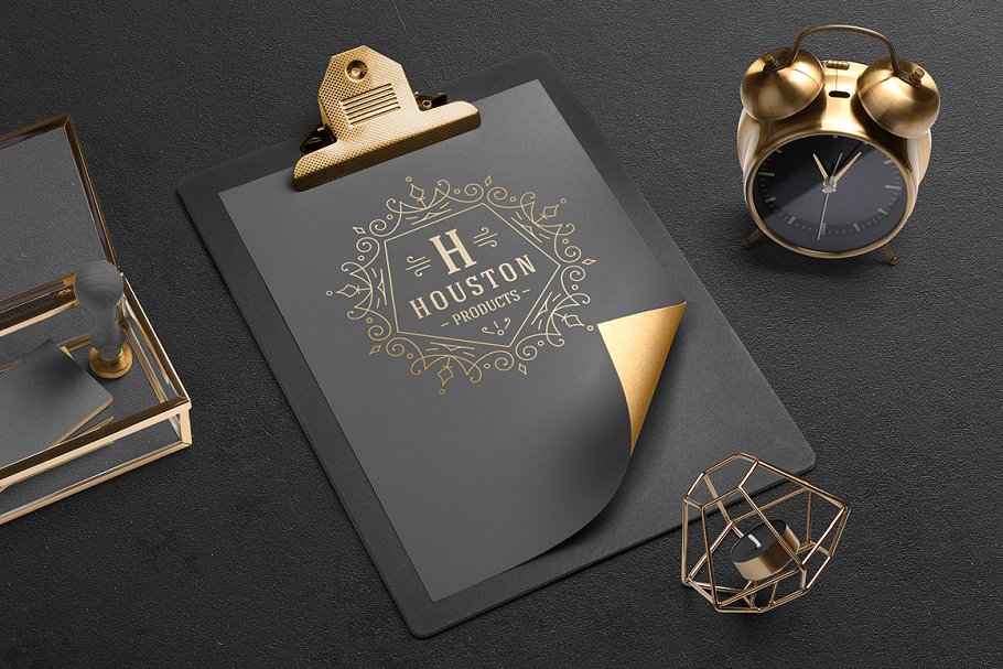 奢华饰品 Logo 模板 Luxury ornament logo插图(7)