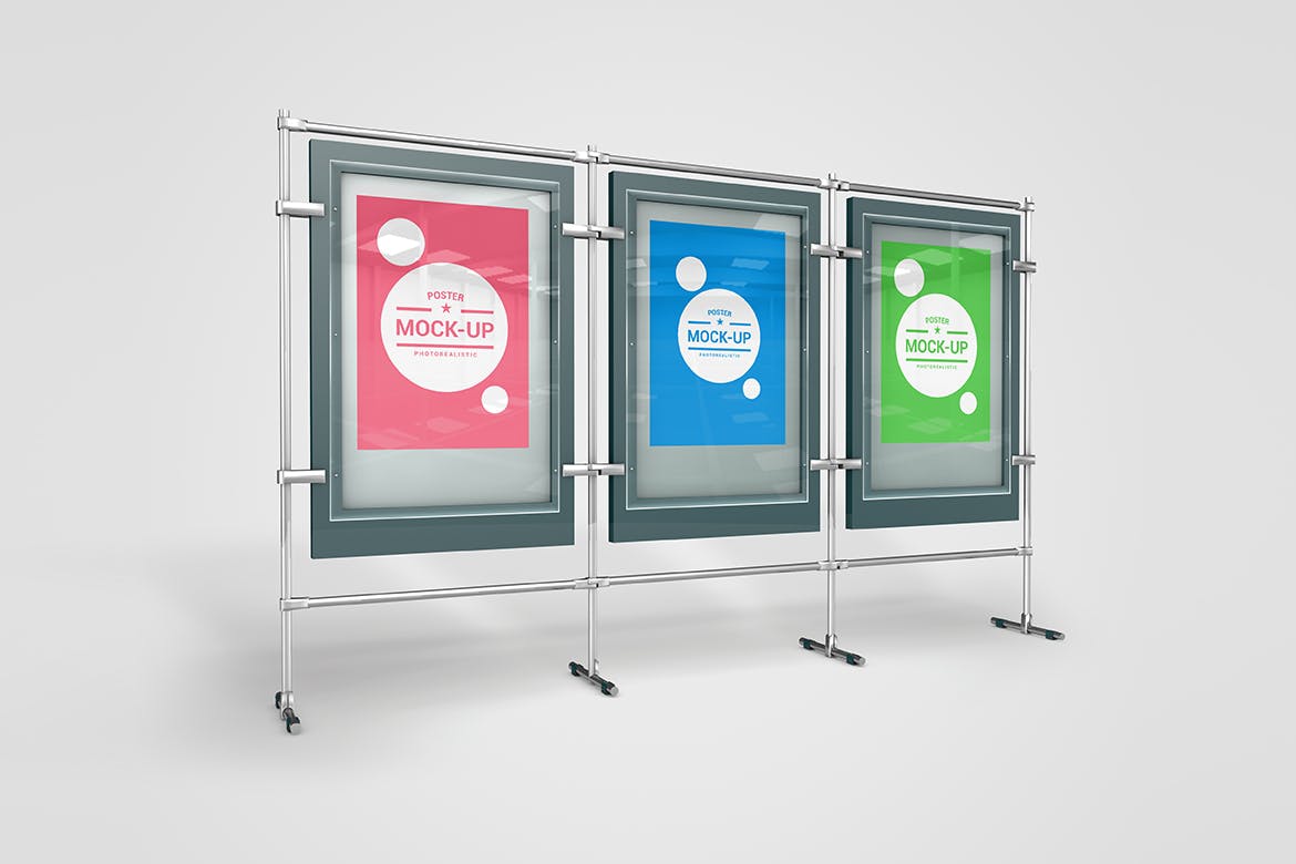 10个高品质的海报传单DM样机VI展示模型mockups插图(2)