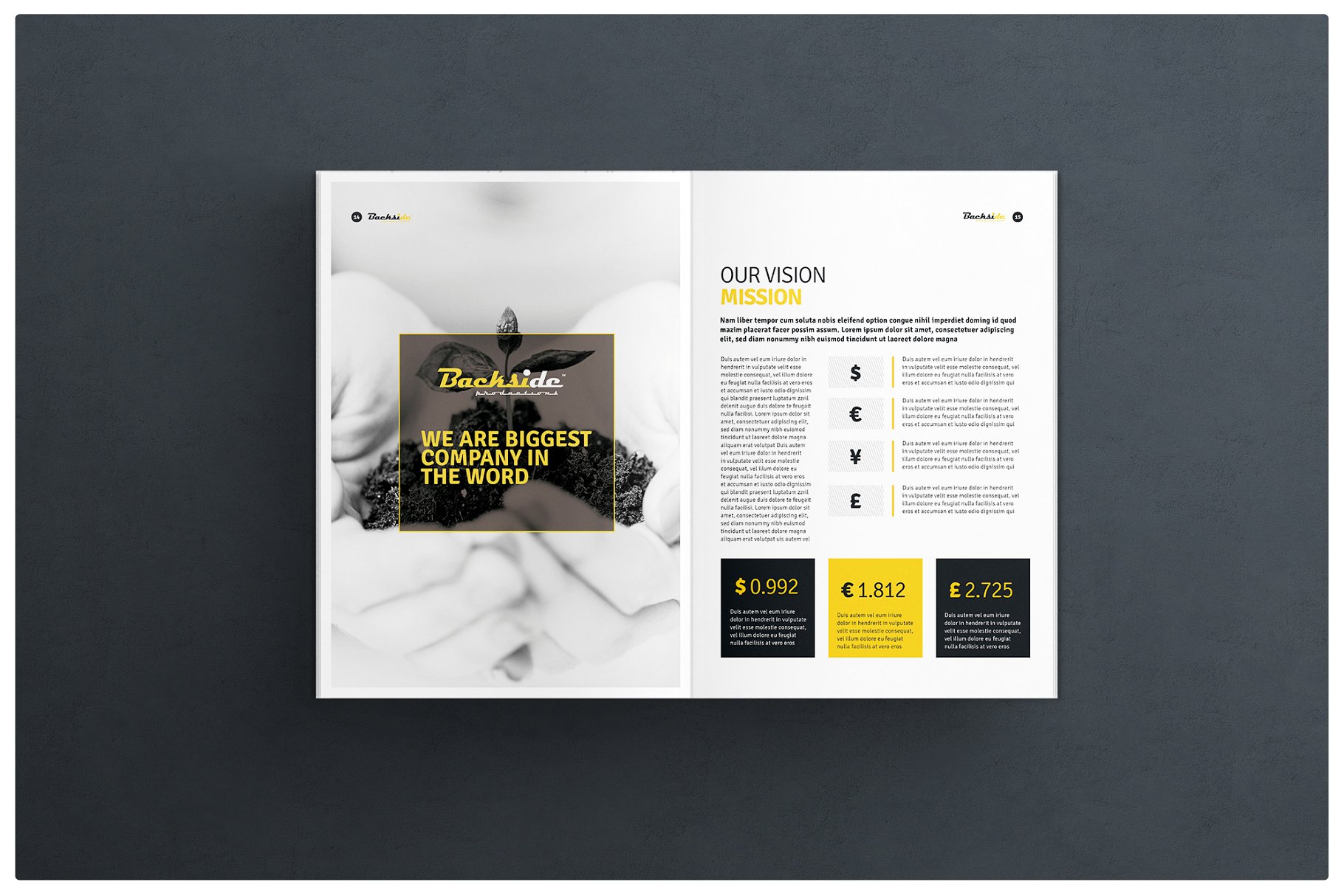 企业项目介绍画册模板 Brochure插图(6)