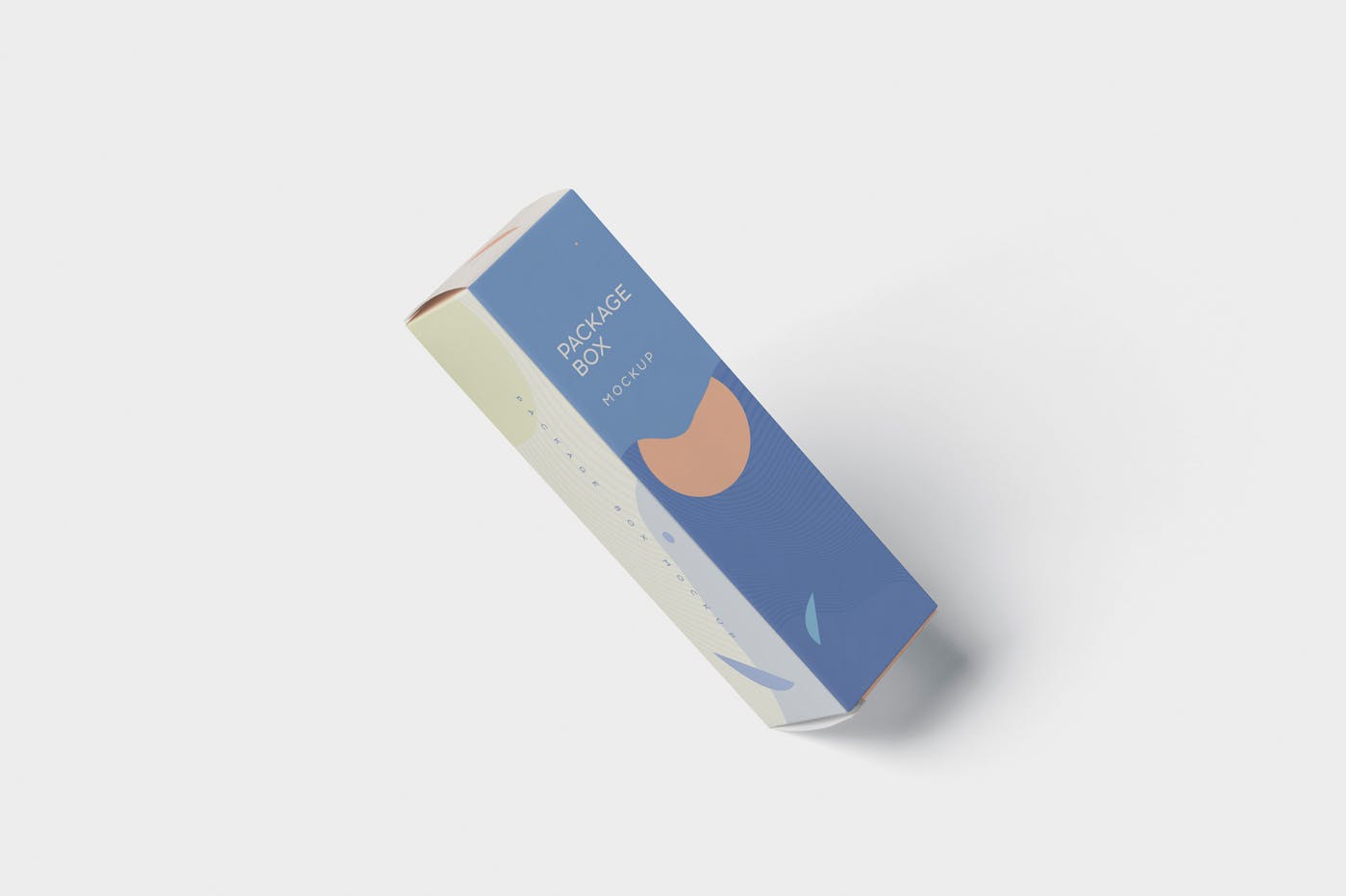 长矩形包装盒外观设计素材库精选 Package Box Mock-Up – Long Rectangle Shape插图(5)