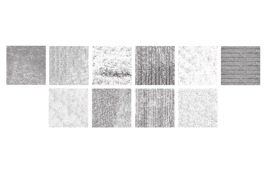 复古做旧风格矢量纹理合集 Vintage Vector Texture Pack 2插图(2)