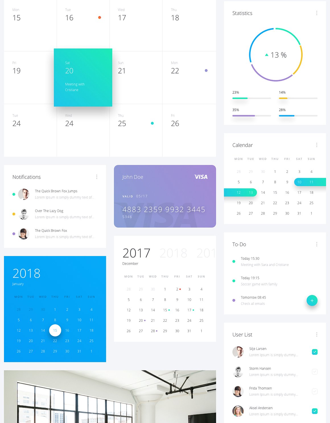 数据仪表盘应用 UI 套件 Datta – Dashboard UI Kit插图(4)