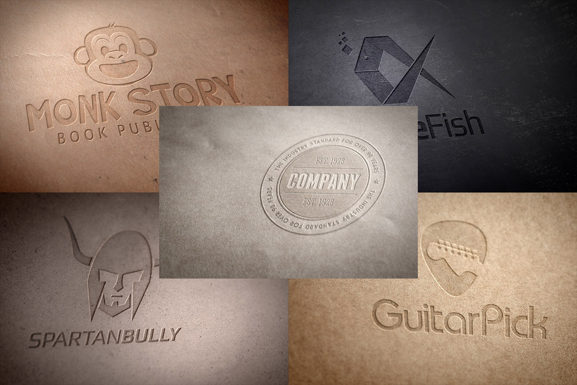 Logo 展示样机模版 Realistic Logo Mockups Volume 1插图(5)