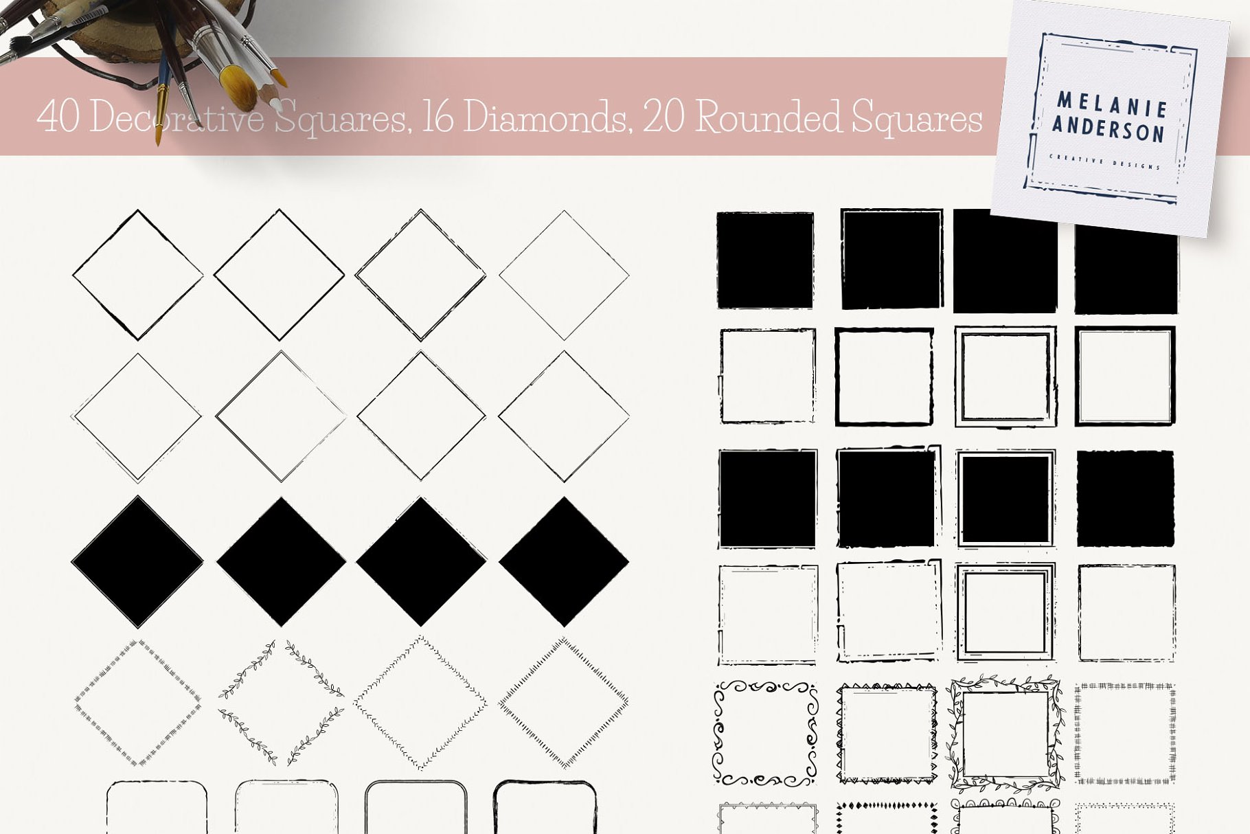 品牌Logo设计模板及设计元素 Essential Branding Set v.2插图(5)