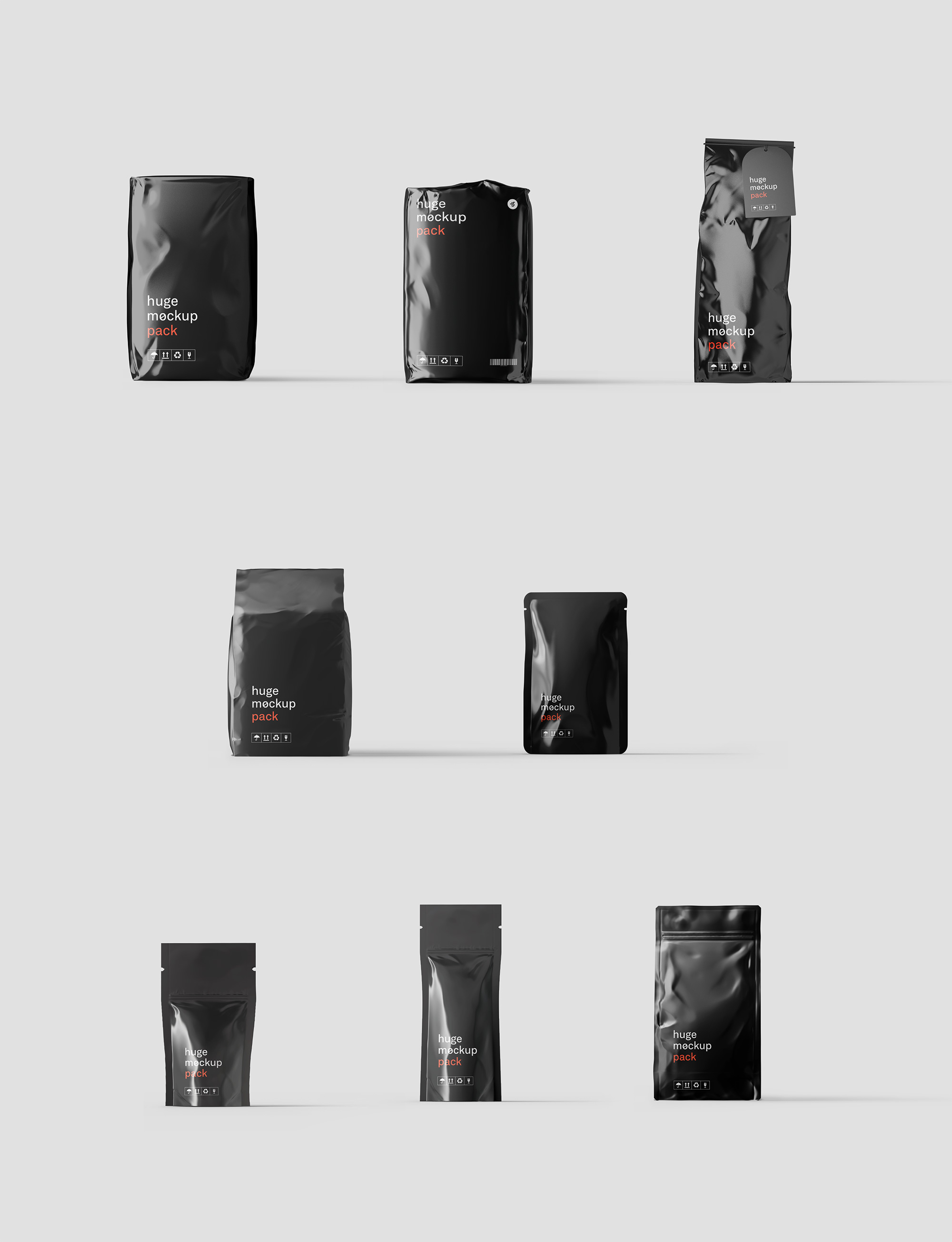 超高清食品包装样机大合集120 Packages Mockups插图(4)