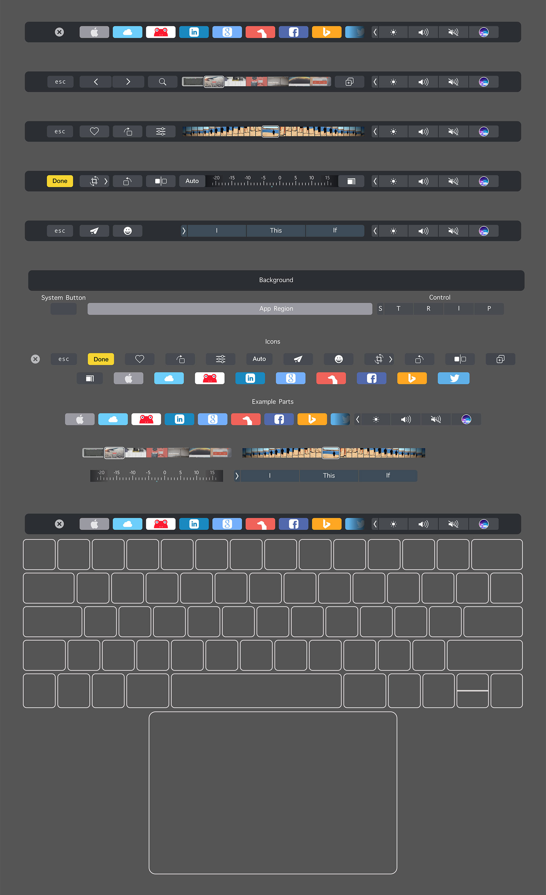 新 MacBook Pro Touch Bar 包