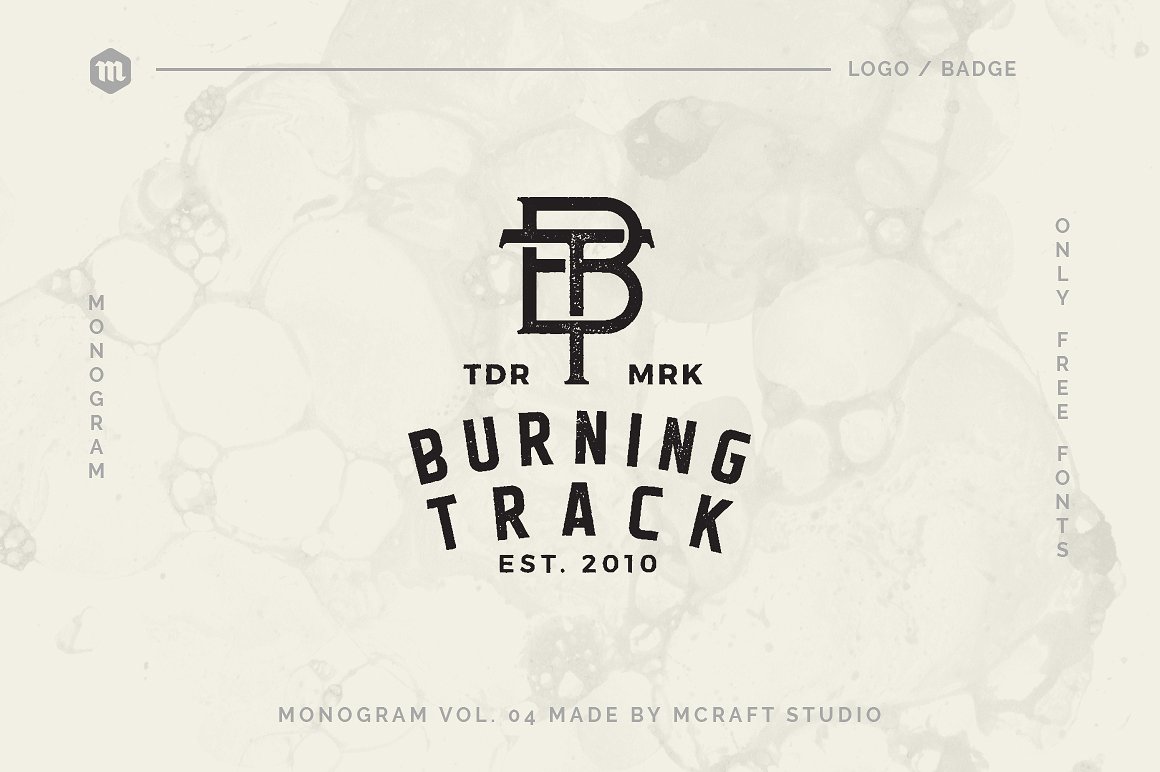 10个精心设计的复古风格LOGO模板下载[psd,eps]插图(3)