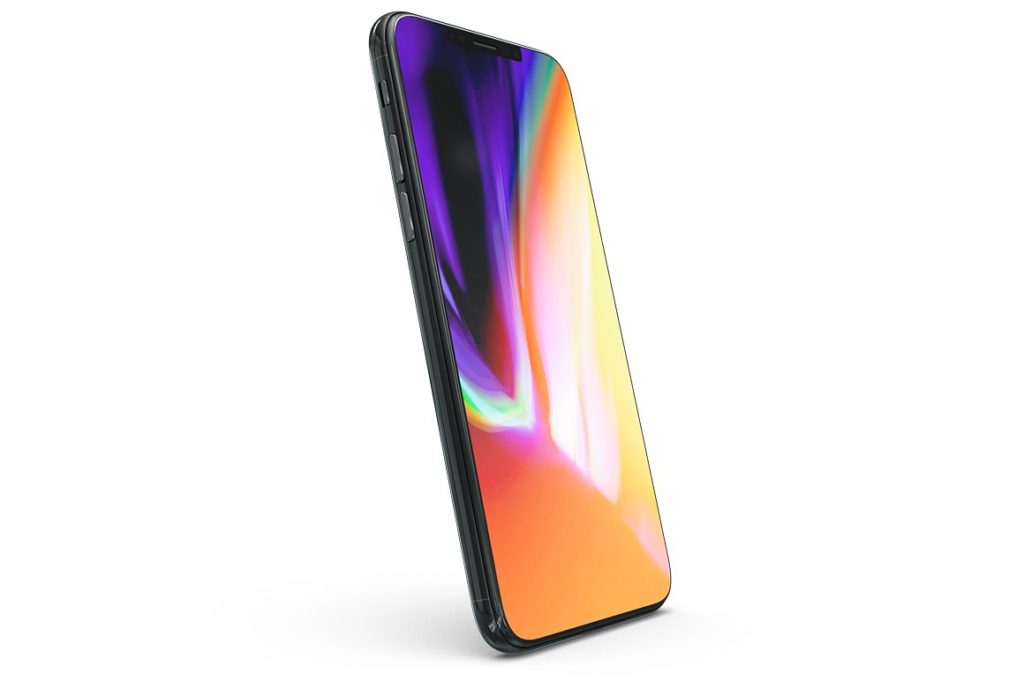 一组多角度iPhone X Mockups下载[psd]插图(6)